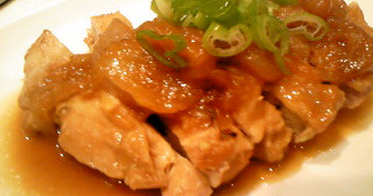 超簡単!とりもも肉のとろとろ玉ねぎ煮